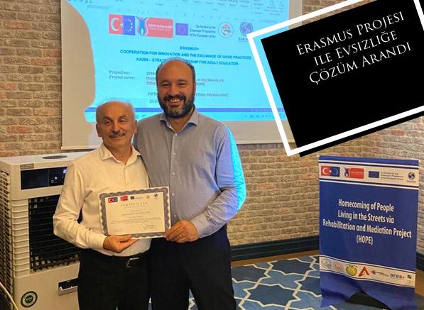 Erasmus Projesi ile Evsizliğe Çözüm Arandı