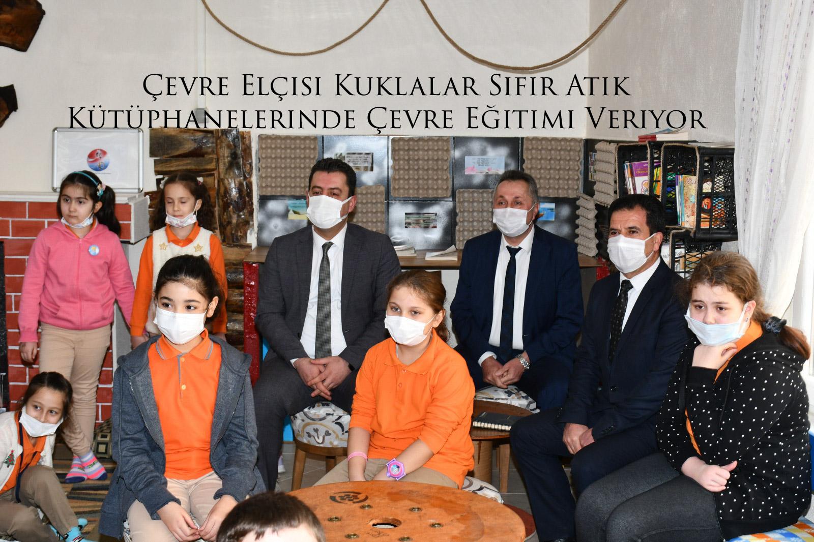 Çevre Elçisi Kuklalar Sıfır Atık Kütüphanelerinde Çevre Eğitimi Veriyor