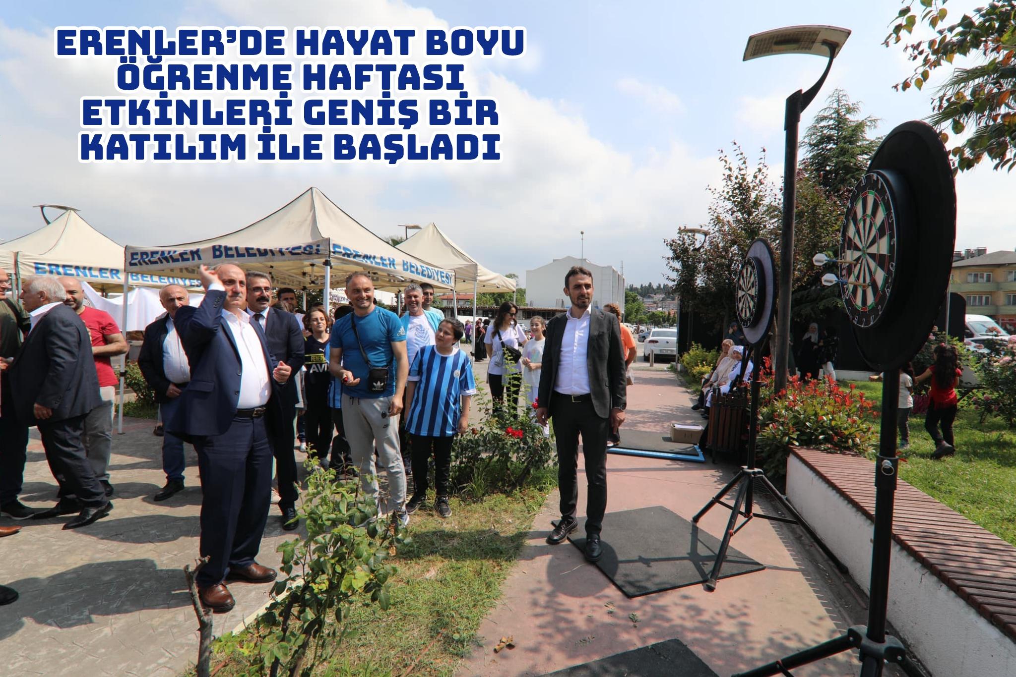 ERENLER’DE HAYAT BOYU ÖĞRENME HAFTASI ETKİNLERİ GENİŞ BİR KATILIM İLE BAŞLADI