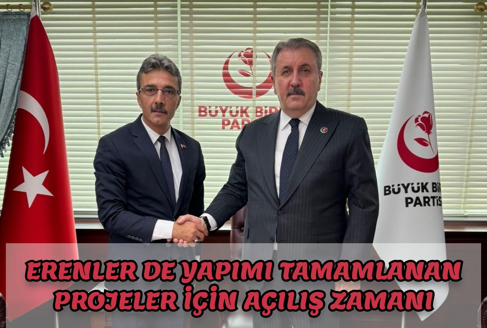 ERENLER DE YAPIMI TAMAMLANAN PROJELER İÇİN AÇILIŞ ZAMANI