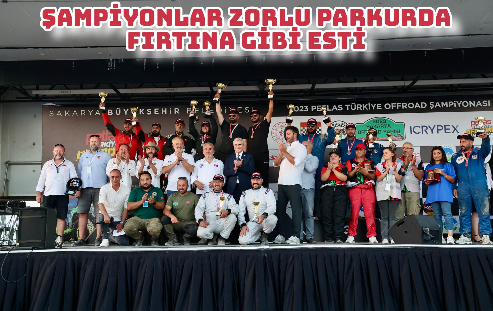 Off-road Türkiye Kupası’nda ‘Başkan Yüce’ şov: Şampiyonlar zorlu parkurda fırtına gibi esti