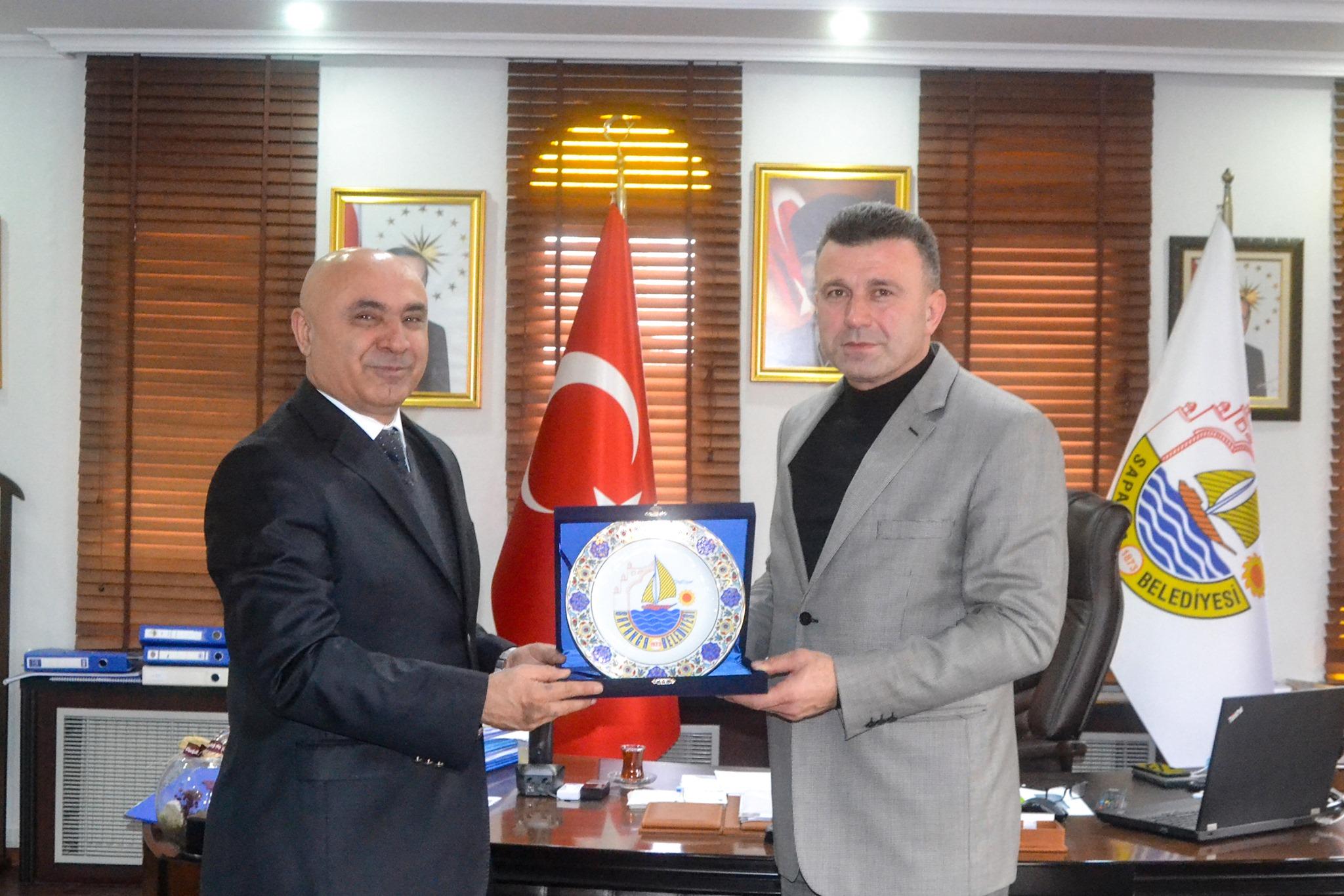 Sapanca İlçe Emniyet Müdüründen Veda Ziyareti