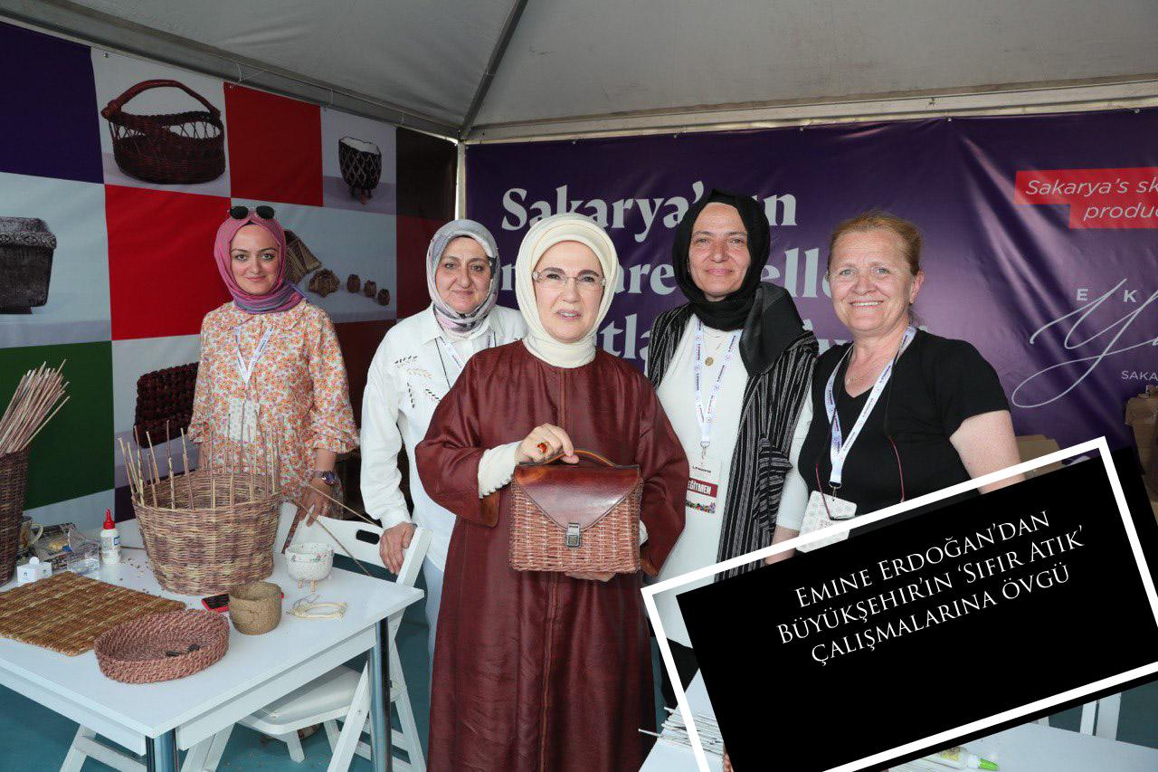 Emine Erdoğan’dan Büyükşehir’in ‘Sıfır Atık’ çalışmalarına övgü
