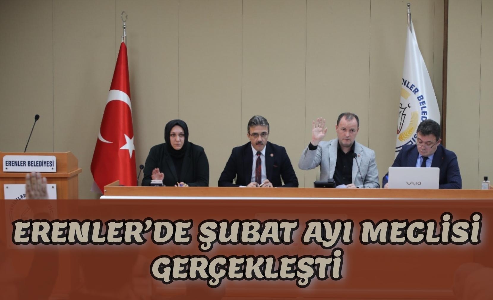 ERENLER’DE ŞUBAT AYI MECLİSİ GERÇEKLEŞTİ