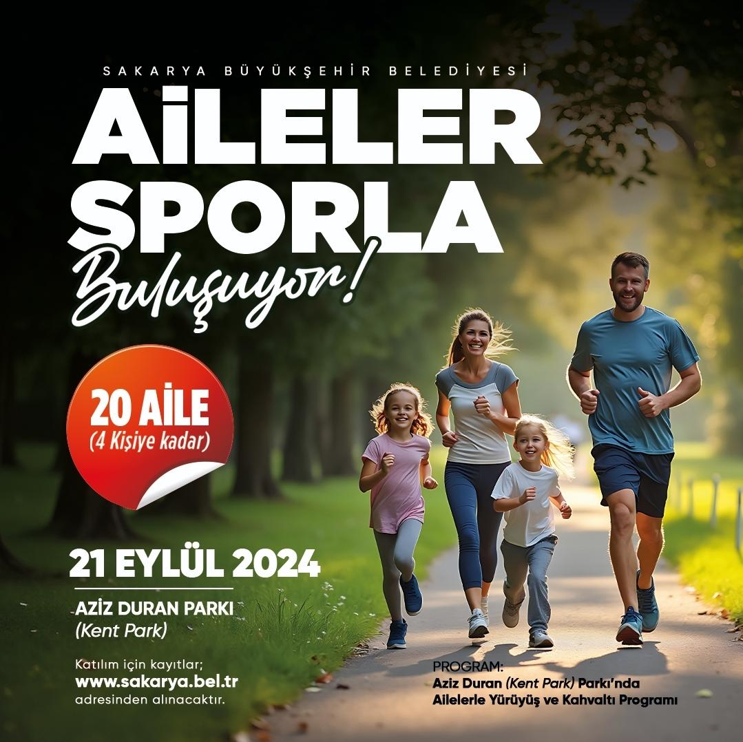 Aileler ‘hareketli’ bir hafta sonu için Aziz Parkı’nda buluşacak