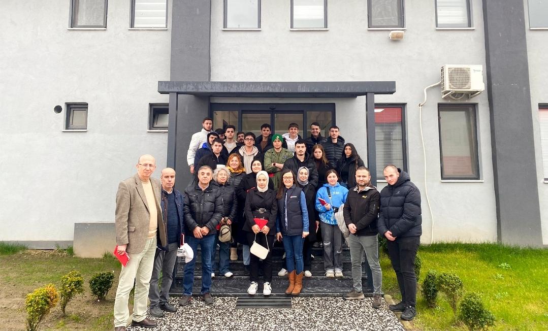 Hendek MYO öğrencileri teknik gezi için Düzce’deydi
