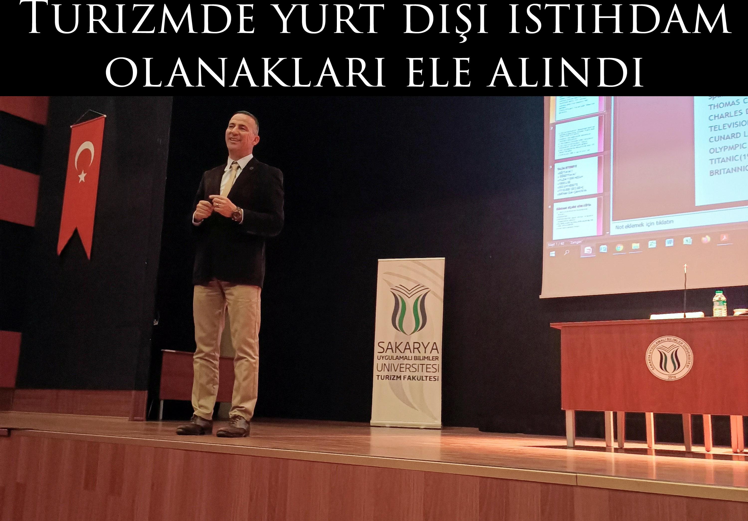 Turizmde yurt dışı istihdam olanakları ele alındı