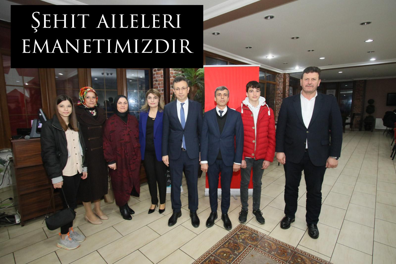Şehit aileleri emanetimizdir