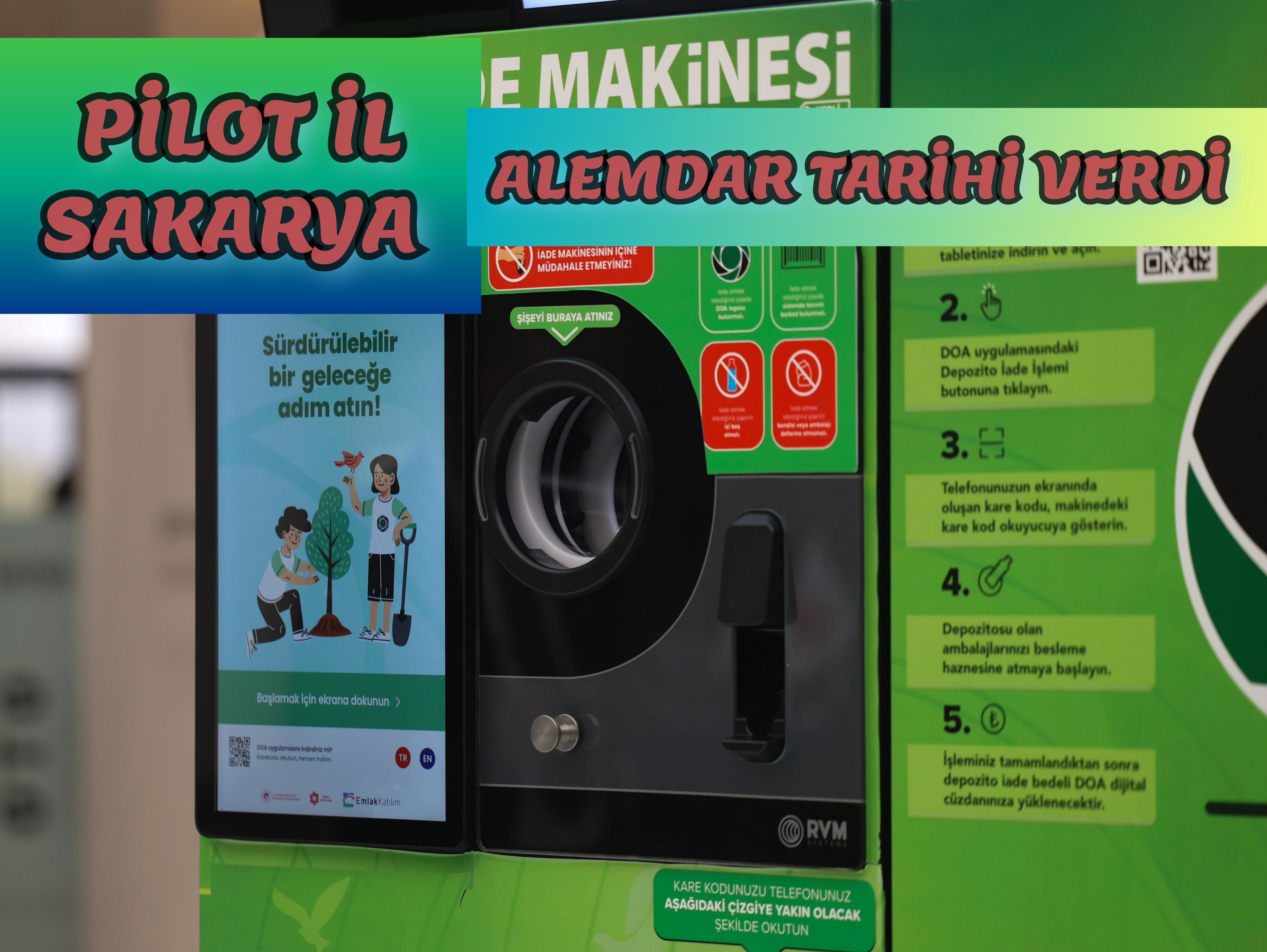 Yusuf Alemdar depozito iade makinalarının kurulacağı tarihi açıkladı: “Dirençli, sosyal ve yeşil bir şehir planlıyoruz”