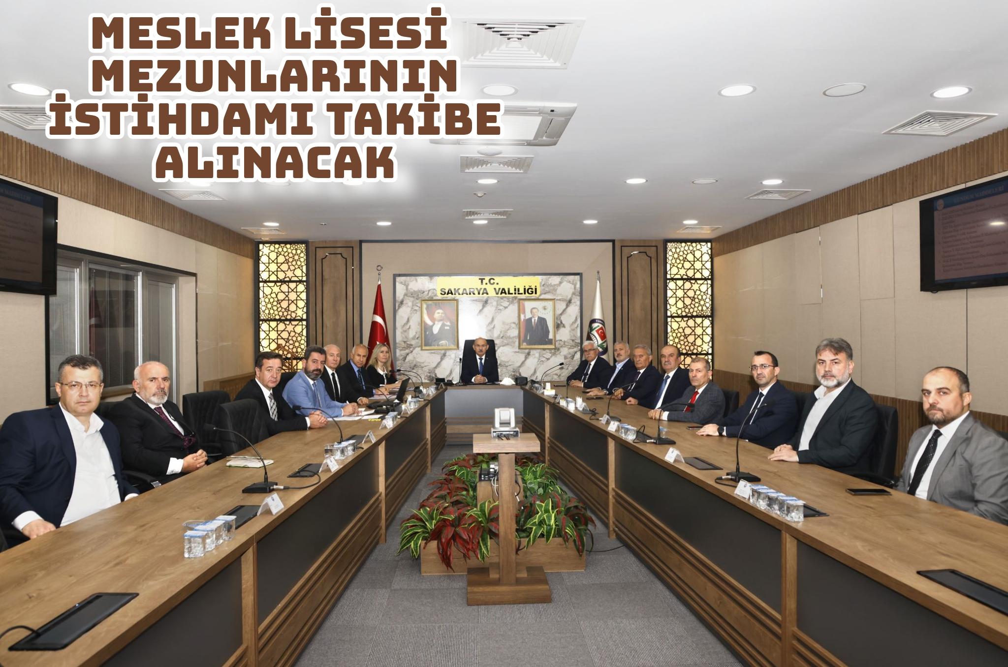 MESLEK LİSESİ MEZUNLARININ İSTİHDAMI TAKİBE ALINACAK
