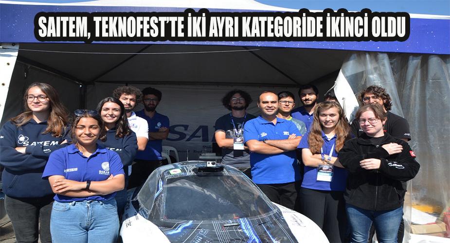 SAITEM, TEKNOFEST’te İki Ayrı Kategoride İkinci Oldu