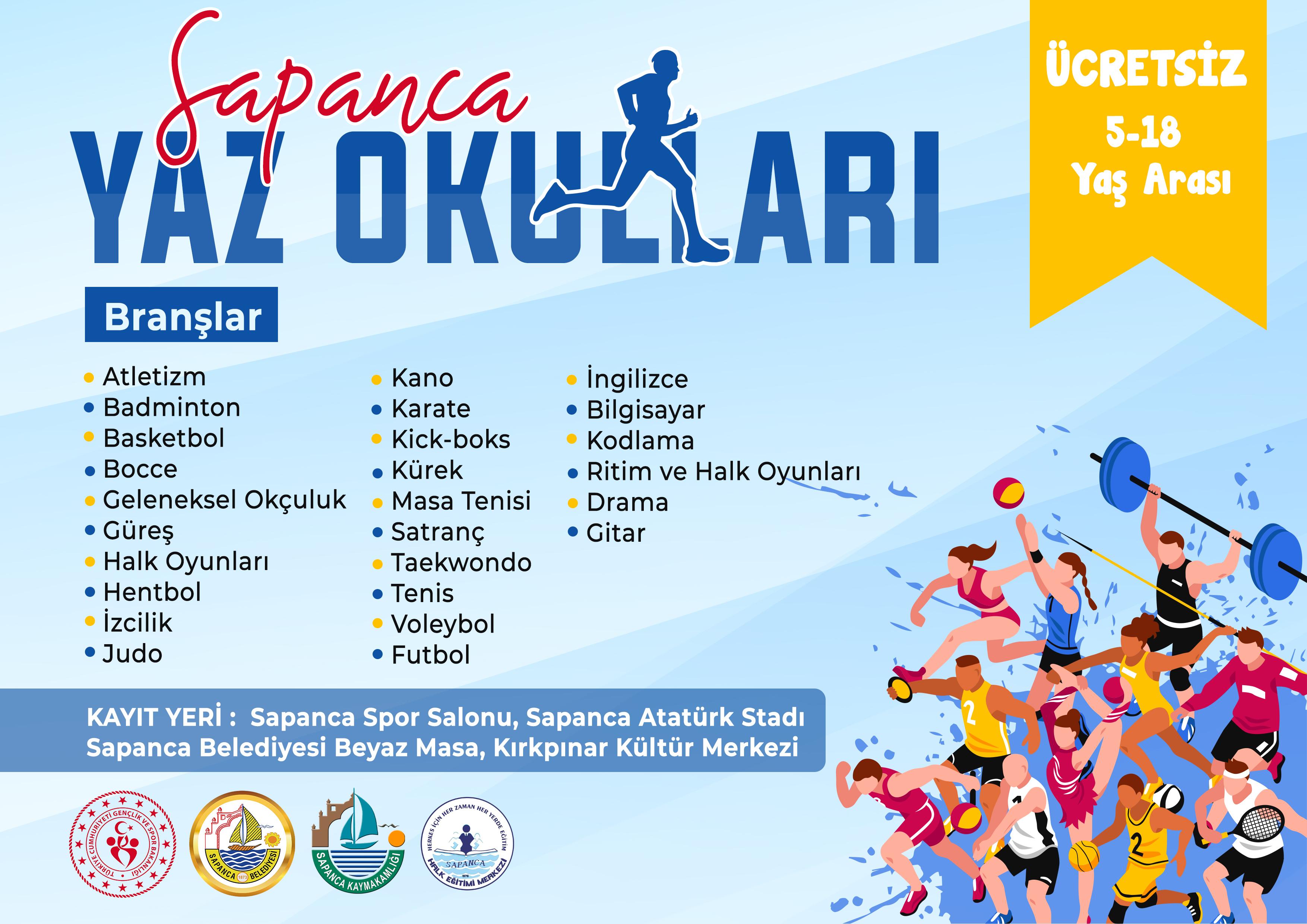 Sapanca’da Yaz Okulları Kayıtları Başladı
