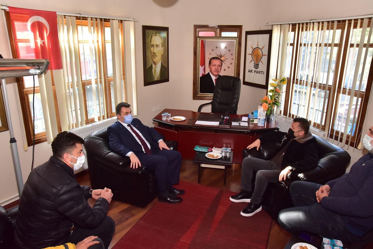 “Başkan Sarı’dan Akçakoca’ya Ziyaret”