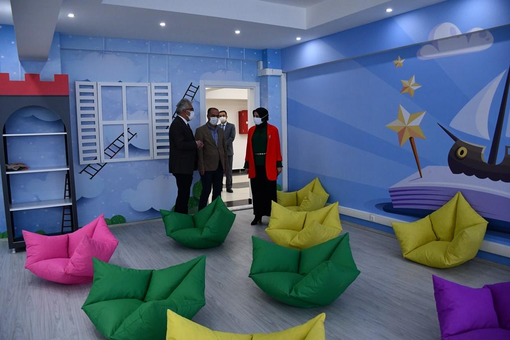 Durmuş’tan Öğretmen Destek Merkezine Ziyaret
