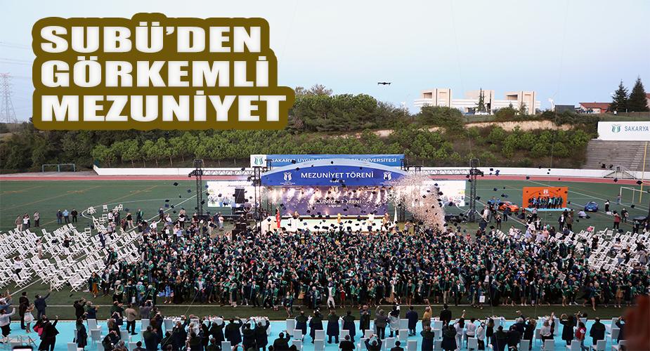 SUBÜ’den görkemli mezuniyet