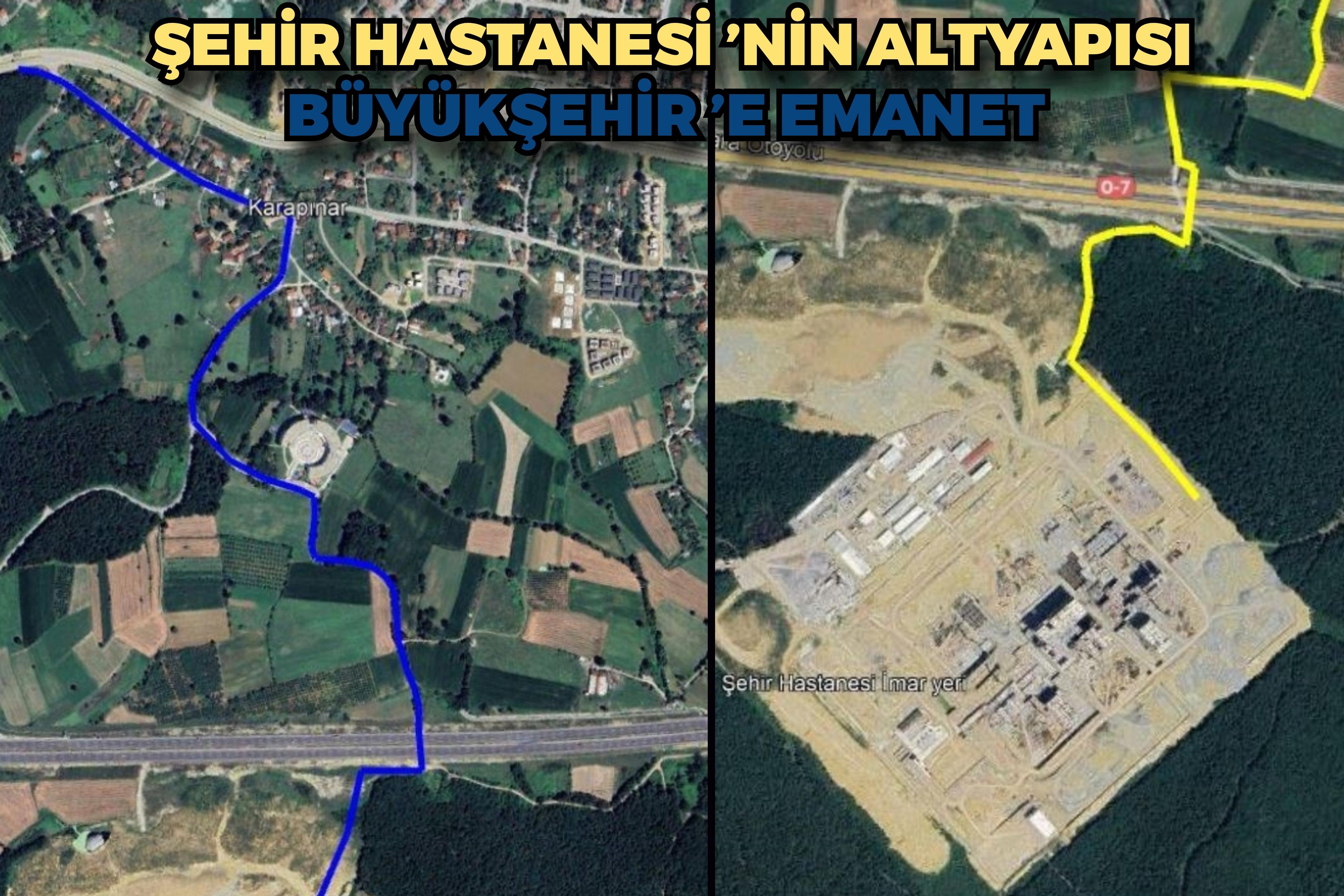 Başkan Yüce, “Şehir Hastanesi’nin altyapısı Büyükşehir’e emanet” 