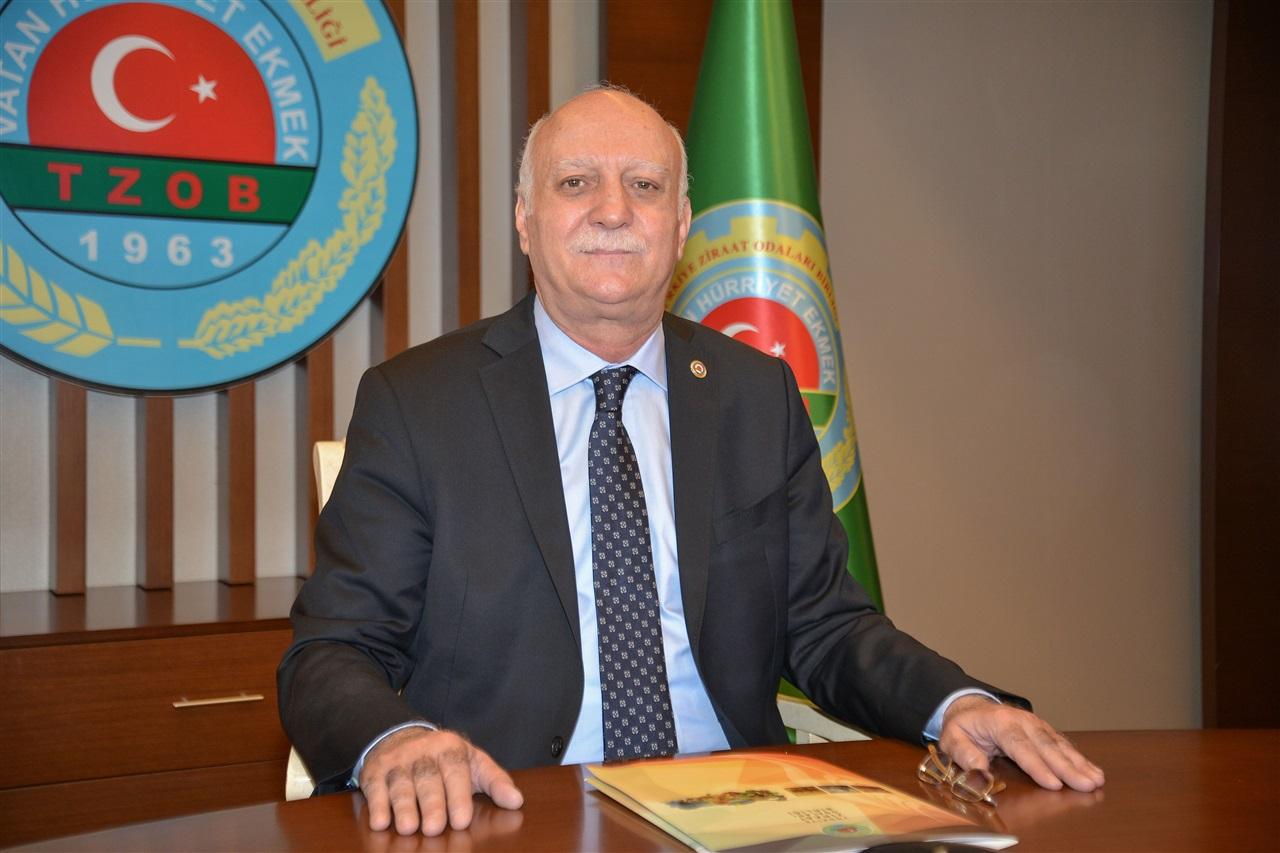 Türkiye TZOB Genel Başkanı Şemsi Bayraktar'dan 17 Haziran Dünya Çölleşme ve Kuraklıkla Mücadele Günü Mesajı
