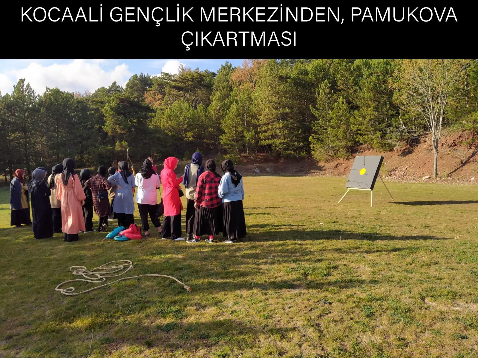 KOCAALİ GENÇLİK MERKEZİNDEN, PAMUKOVA ÇIKARTMASI