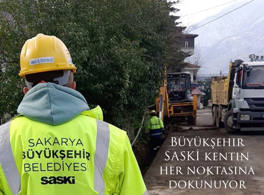Büyükşehir SASKİ kentin her noktasına dokunuyor