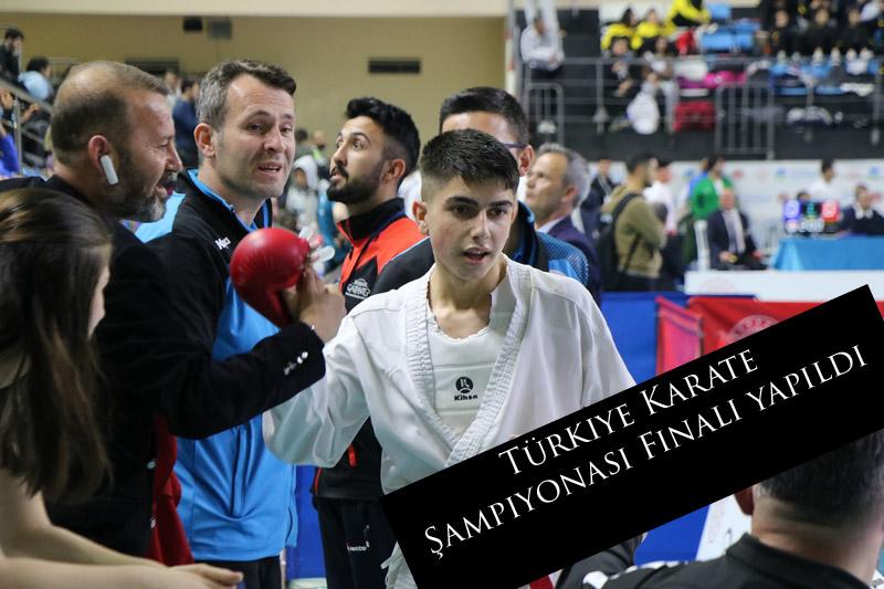 Türkiye Karate Şampiyonası Finali yapıldı