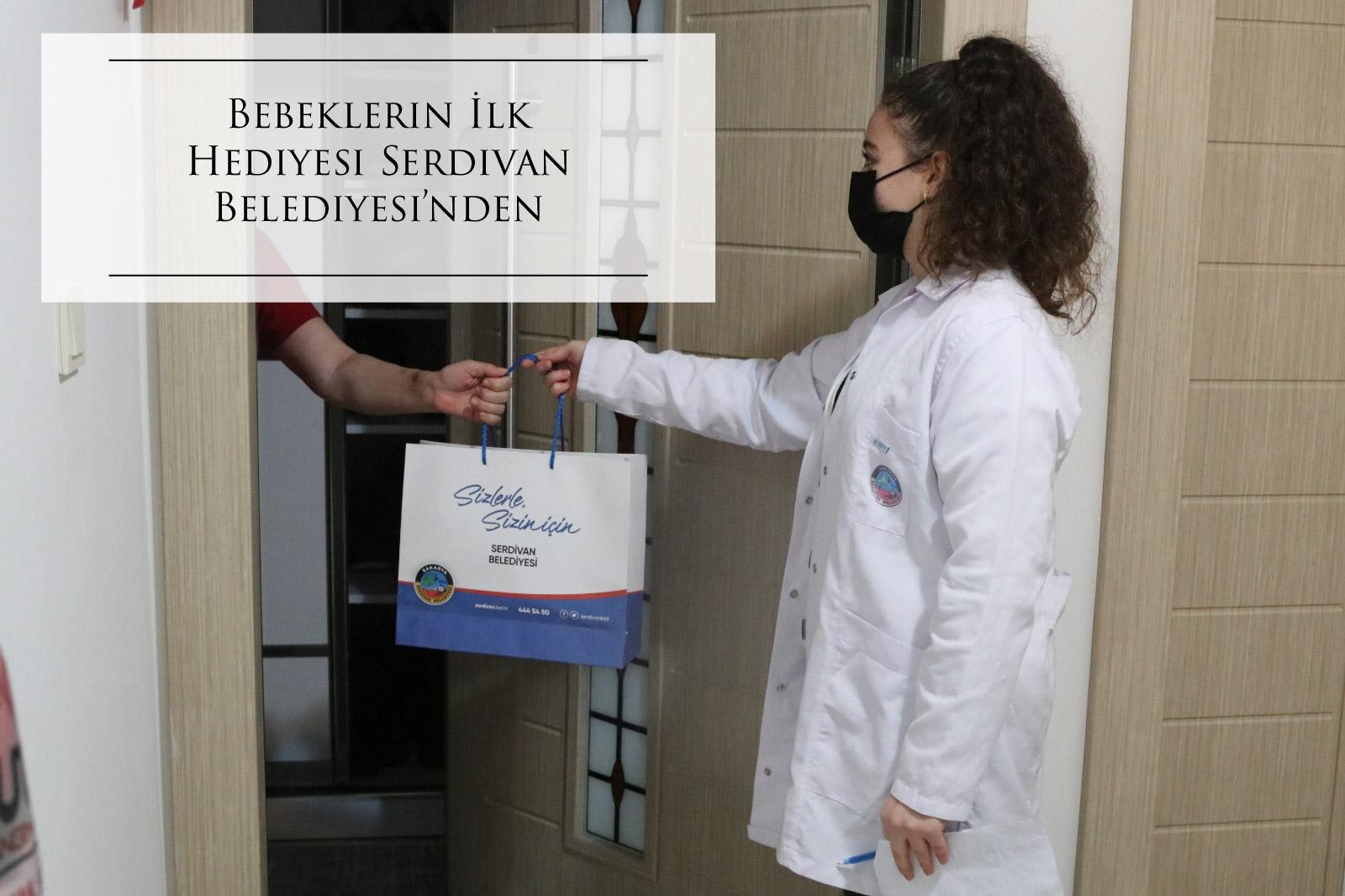 Bebeklerin İlk Hediyesi Serdivan Belediyesi’nden