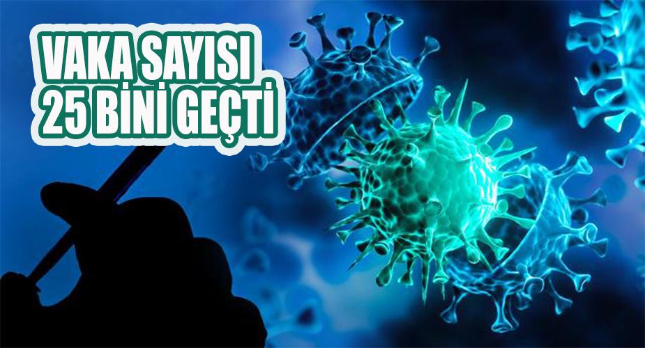 Vaka sayısı 25 bini geçti