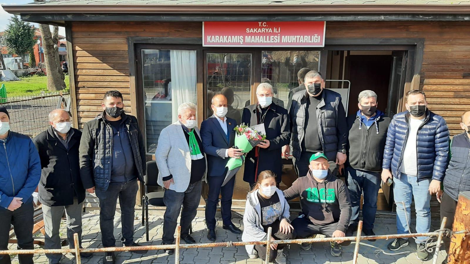 BAŞKAN YÜCE HAFTA SONU ZİYARETLERİNE DEVAM EDİYOR
