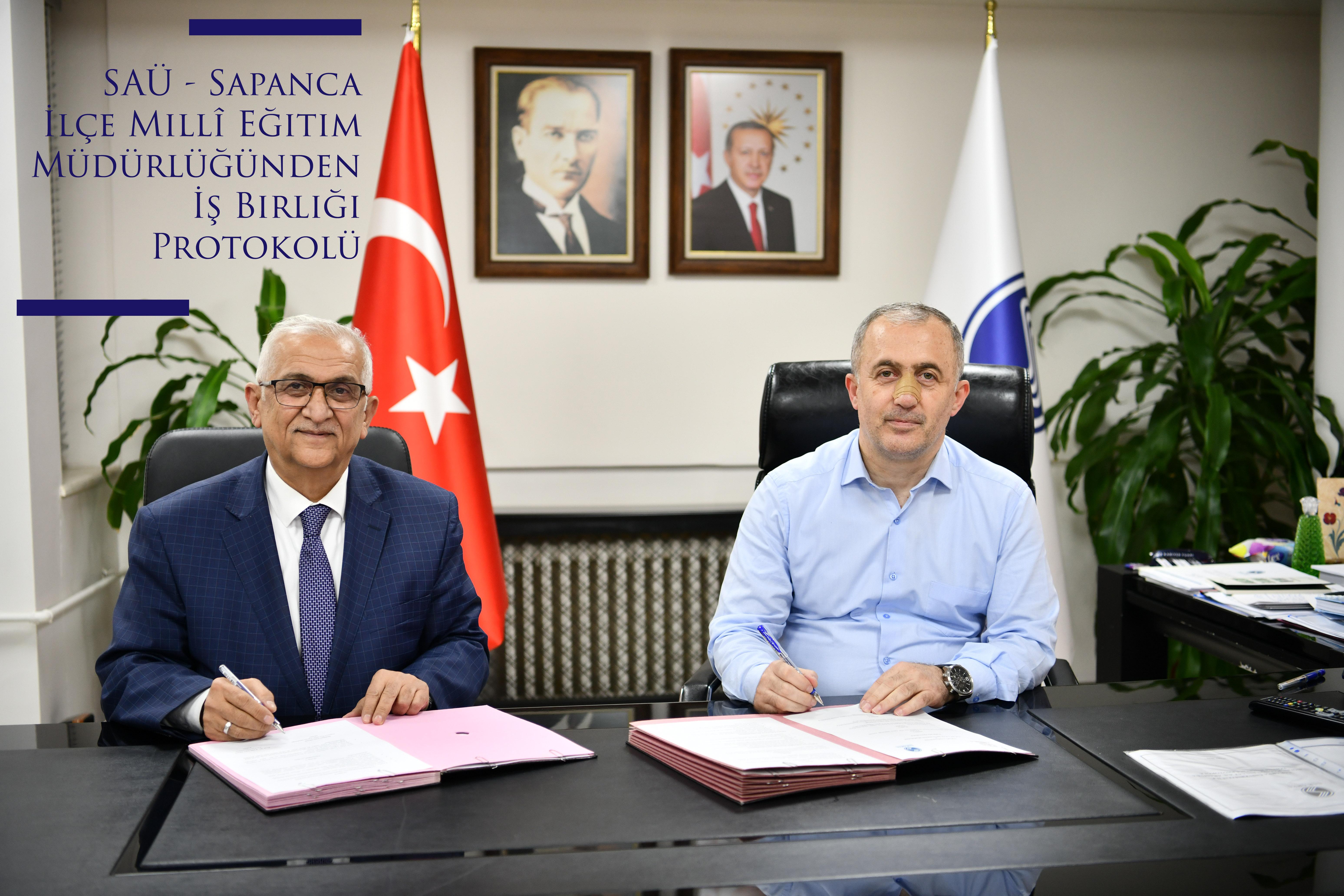 SAÜ - Sapanca İlçe Milli Eğitim Müdürlüğünden İş Birliği Protokolü