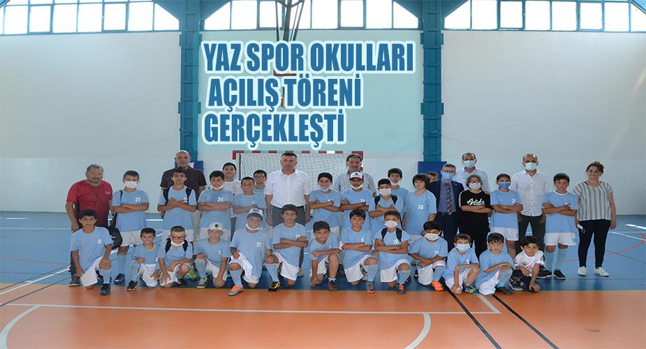 Sapanca Yaz Spor Okulları Açılış Töreni Gerçekleştirildi