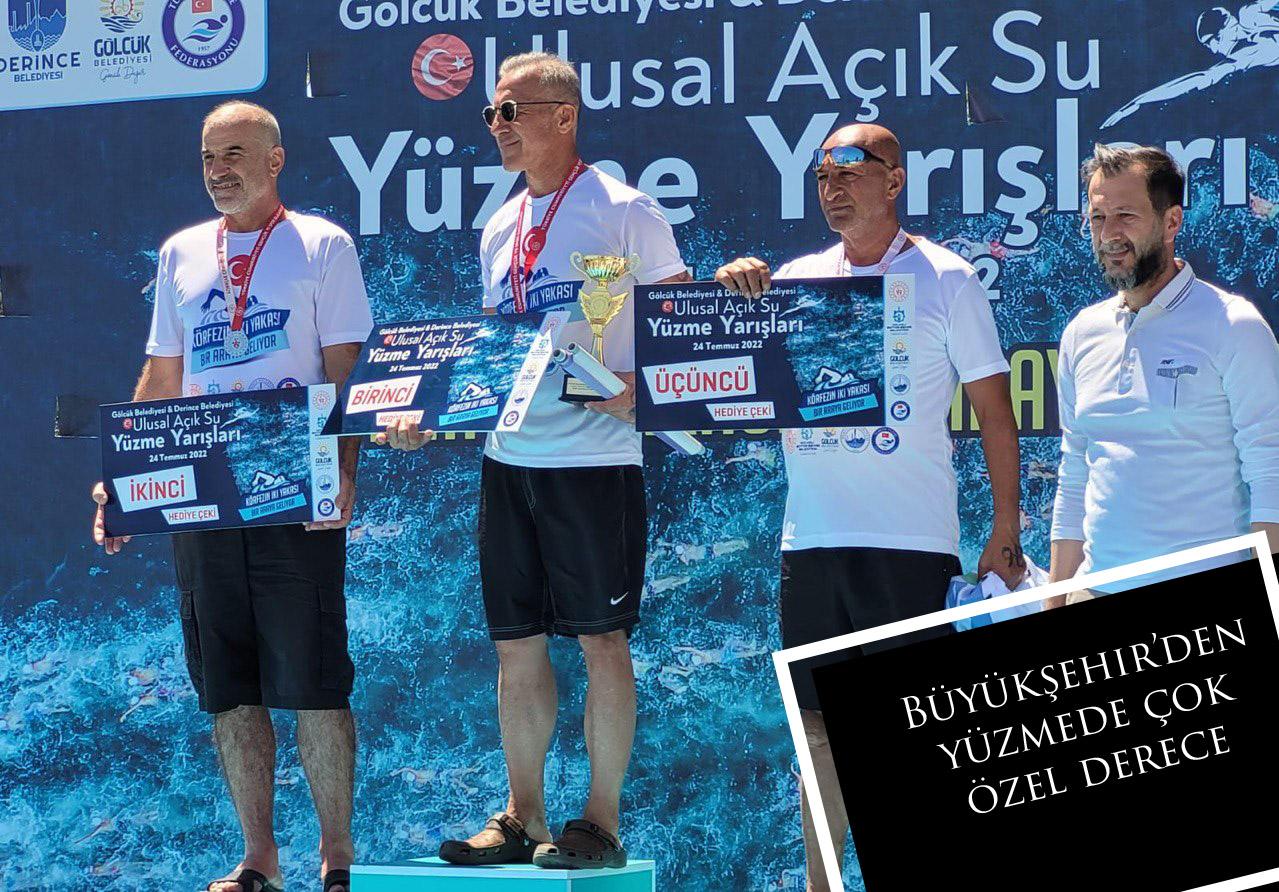 Büyükşehir’den yüzmede çok özel derece
