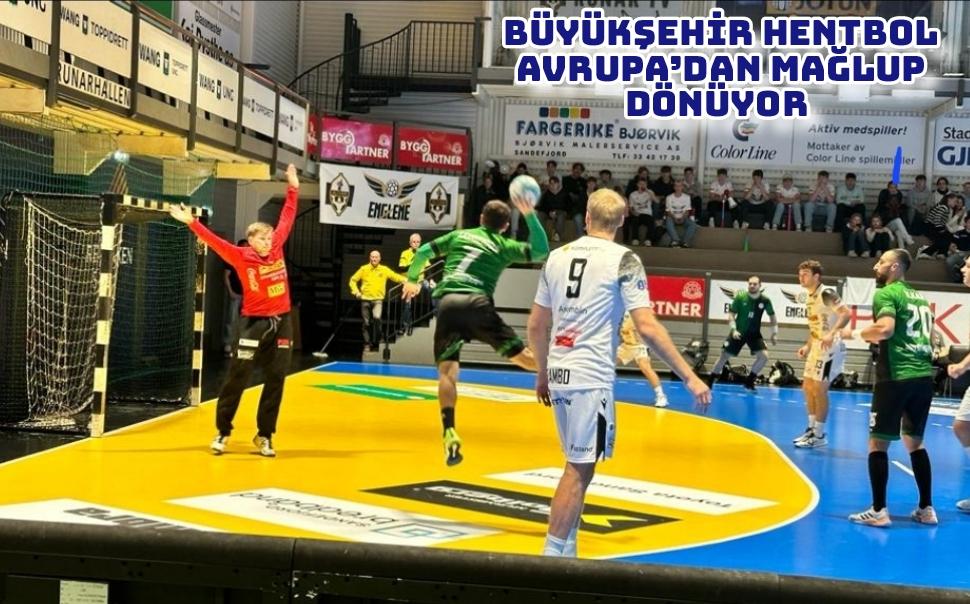 Büyükşehir hentbol Avrupa’dan mağlup dönüyor; rövanş 22 Ekim’de Sakarya’da
