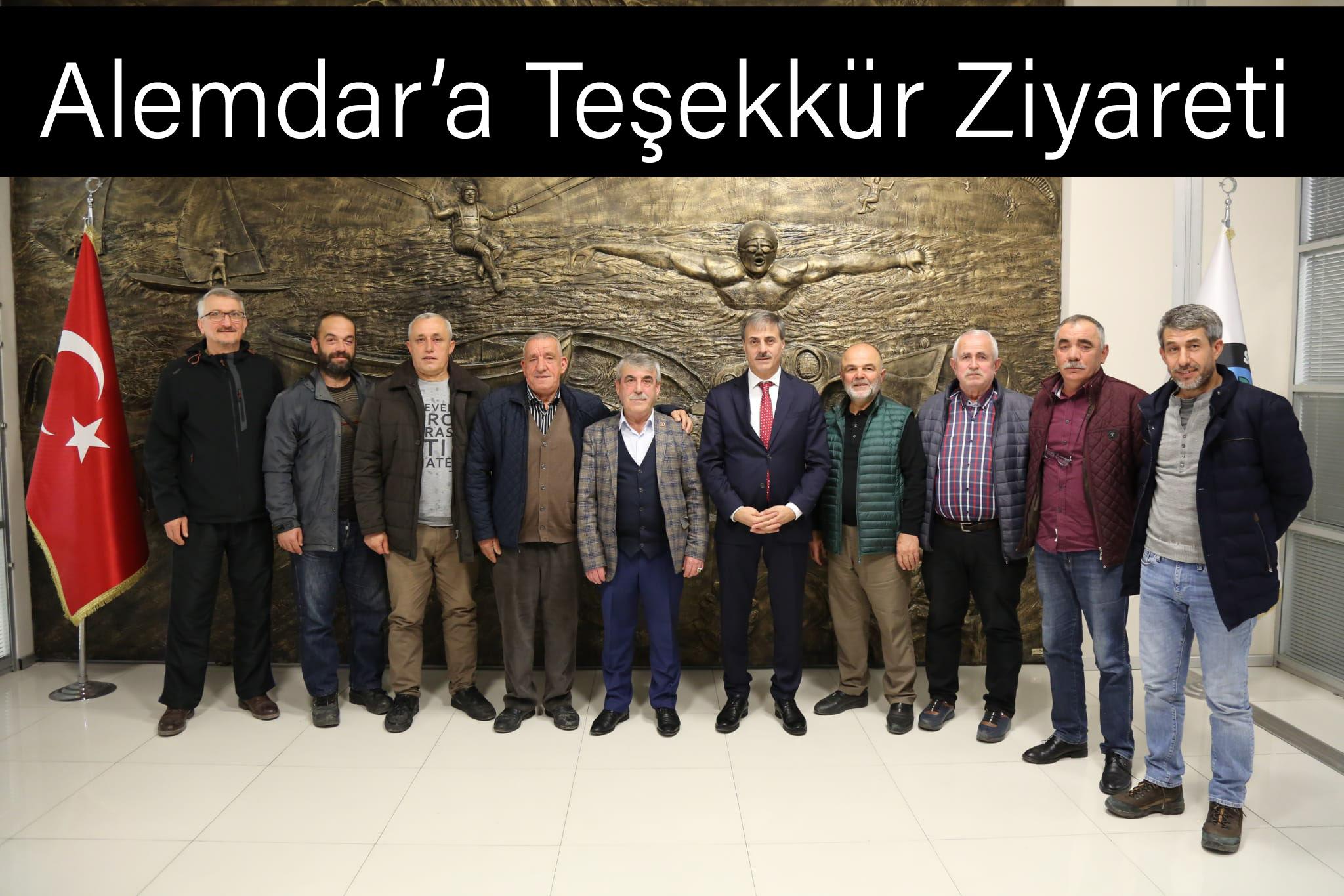 Alemdar’a Teşekkür Ziyareti 