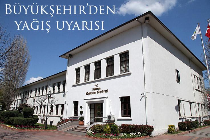 Büyükşehir’den yağış uyarısı