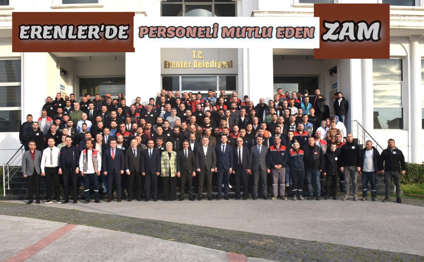 ERENLER DE PERSONELİ MUTLU EDEN ZAM