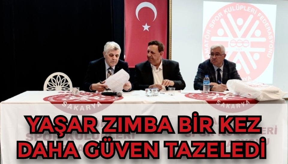 Yaşar Zımba Bir kez daha Güven tazeledi