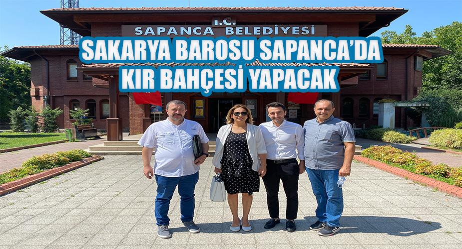 Sakarya Barosu Sapanca’da kır bahçesi yapacak