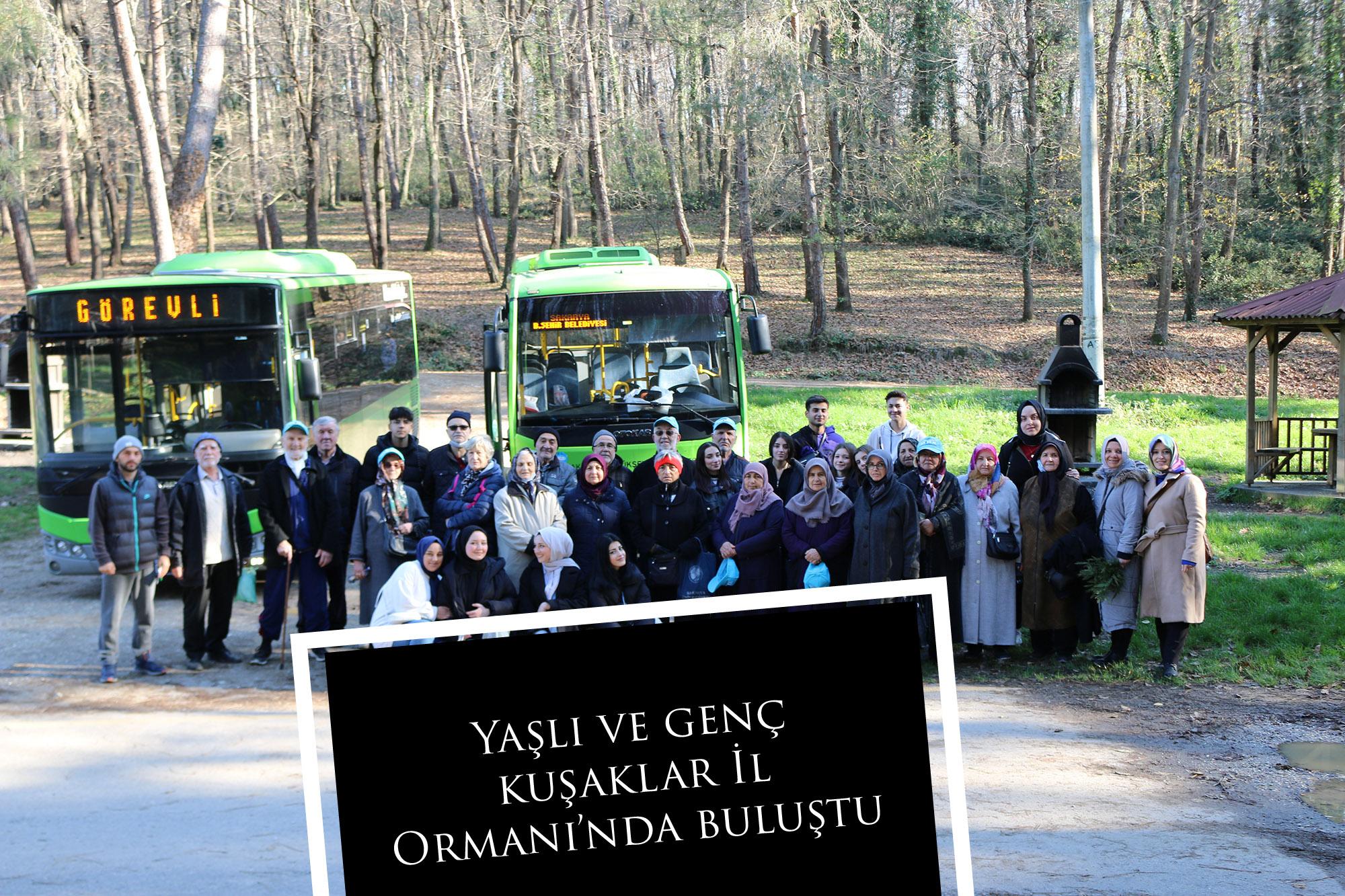 Yaşlı ve genç kuşaklar İl Ormanı’nda buluştu