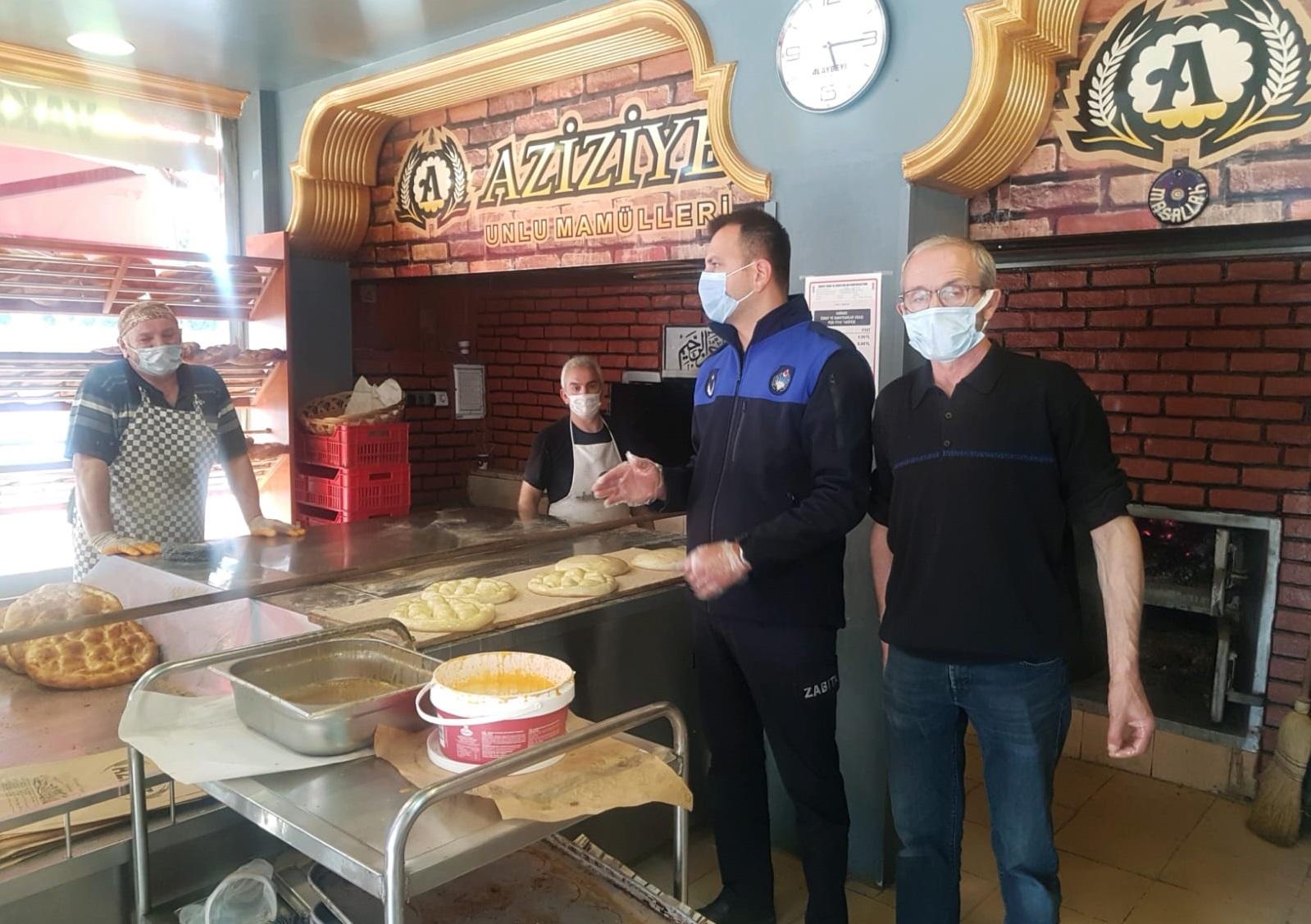 Zabıta Ekipleri Fırınlarda Pide Denetimi Yaptı