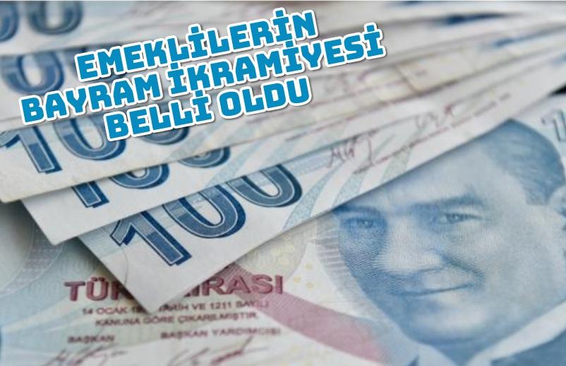 Emeklinin bayram ikramiyesi belli oldu