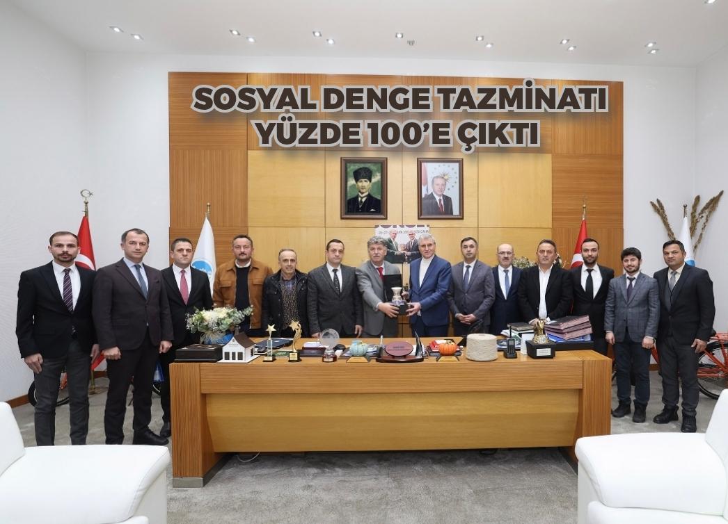 Büyükşehir ve SASKİ’de sözleşme sevinci: Sosyal denge tazminatı yüzde 100’e çıktı