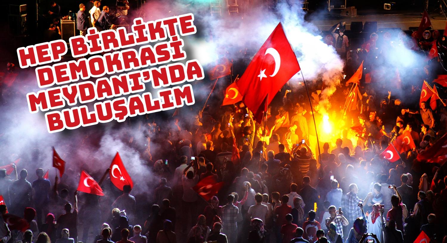 Başkan Yüce 15 Temmuz’un yıl dönümünde çağrıda bulundu; 