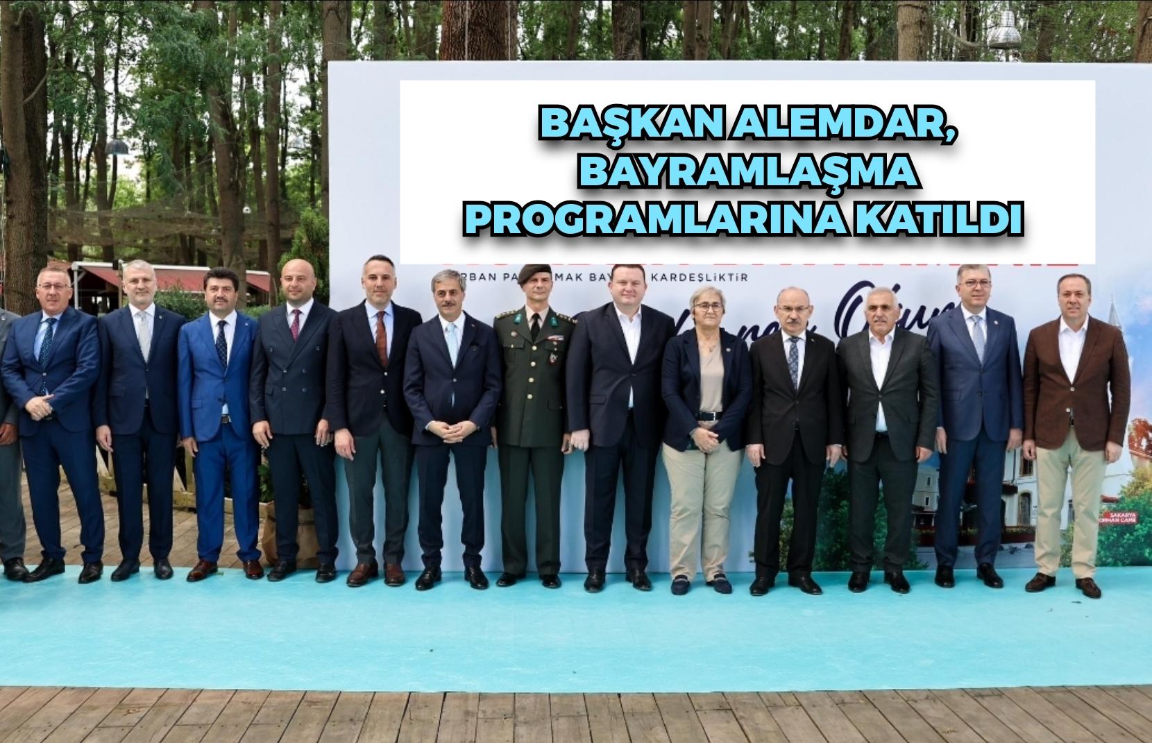 Başkan Alemdar, bayramlaşma programlarına katıldı Kurban Bayramımız mübarek olsun