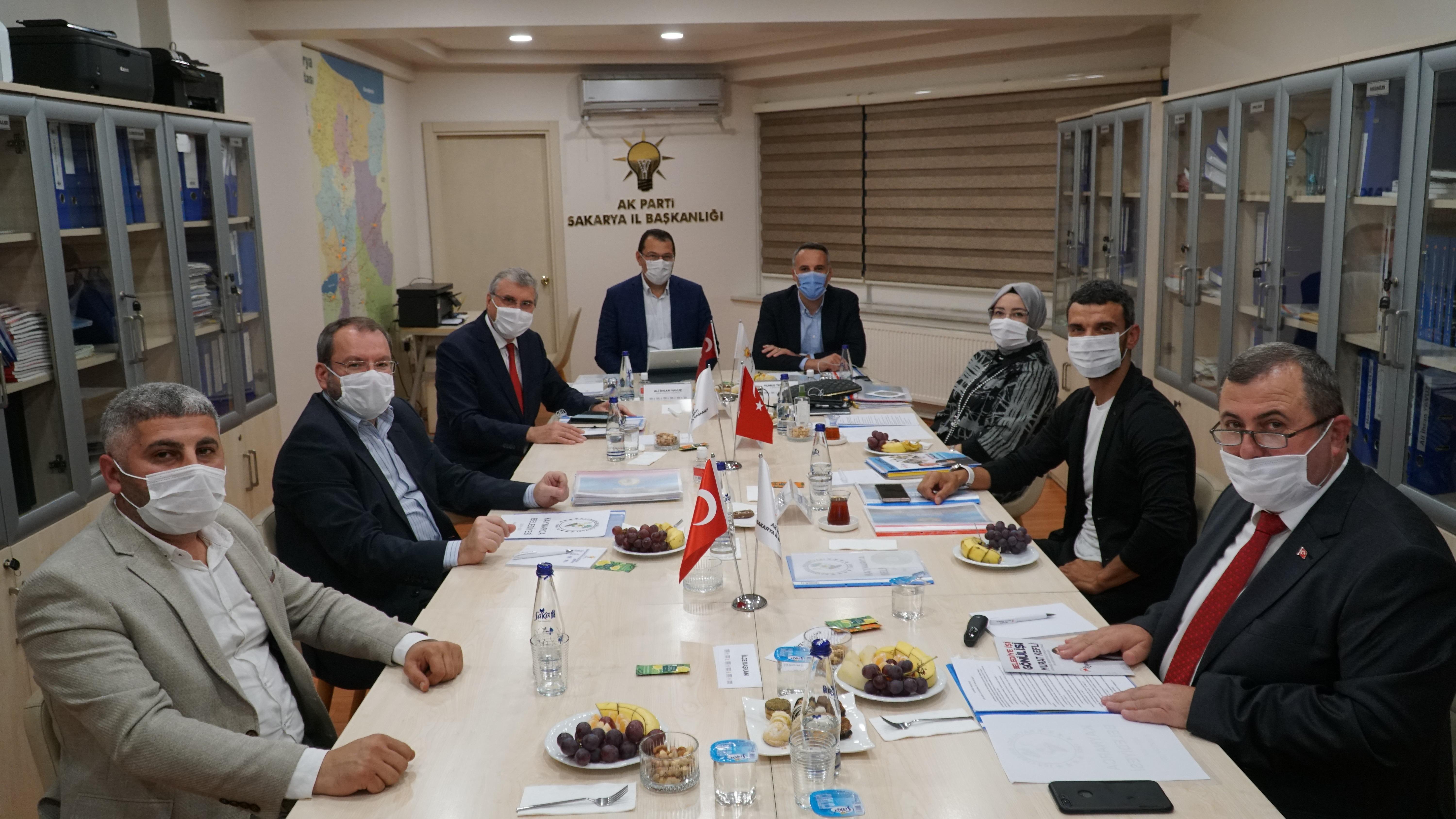 AK Parti Sakarya Aylık İl Koordinasyon ve Değerlendirme Toplantısı Gerçekleşti