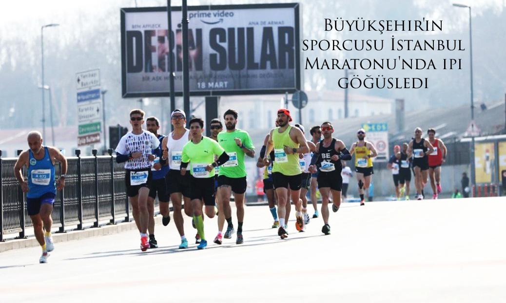 Büyükşehir'in sporcusu İstanbul Maratonu'nda ipi göğüsledi