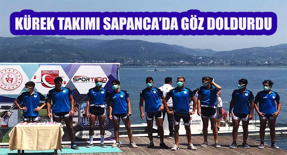 Kürek takımı Sapanca’da göz doldurdu