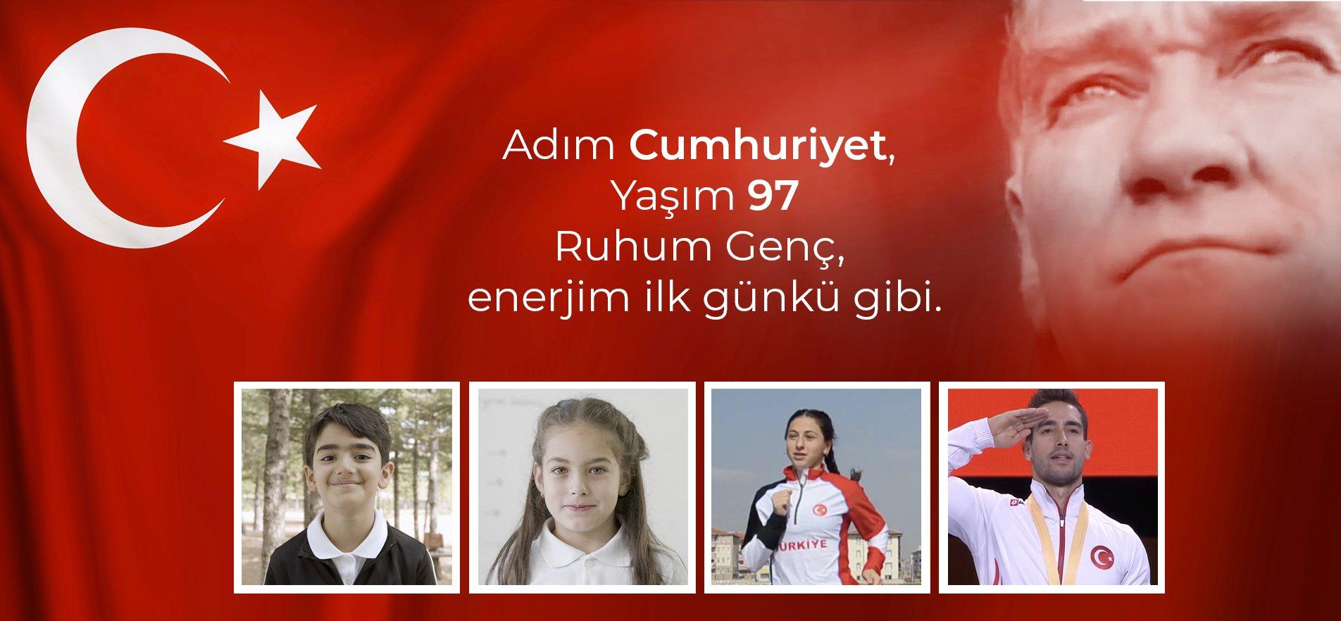 BAKAN SELÇUK'UN 29 EKİM CUMHURİYET BAYRAMI MESAJI