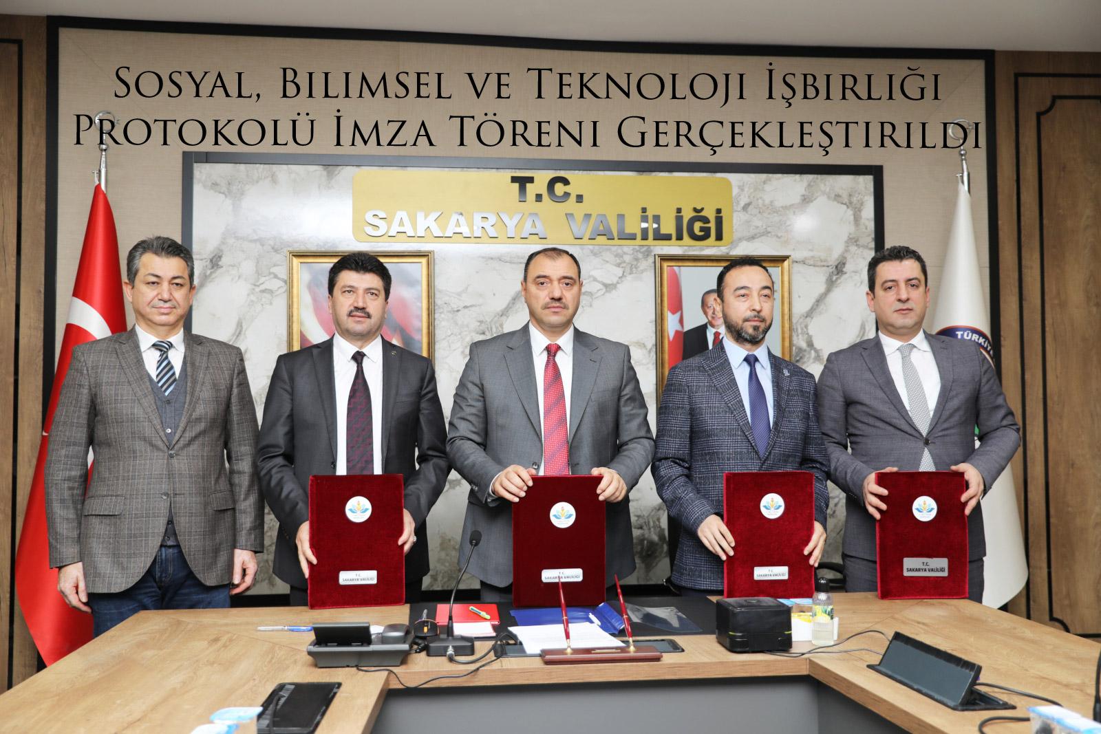 Sosyal, Bilimsel ve Teknoloji İşbirliği Protokolü İmza Töreni Gerçekleştirildi