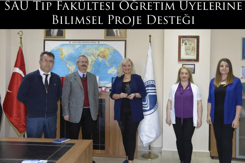 SAÜ Tıp Fakültesi Öğretim Üyelerine Bilimsel Proje Desteği 