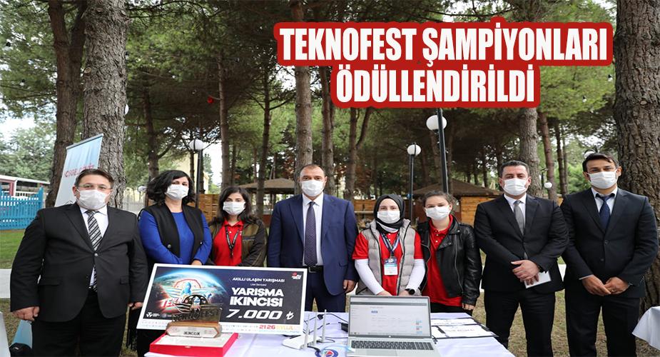 TEKNOFEST Şampiyonları Ödüllendirildi