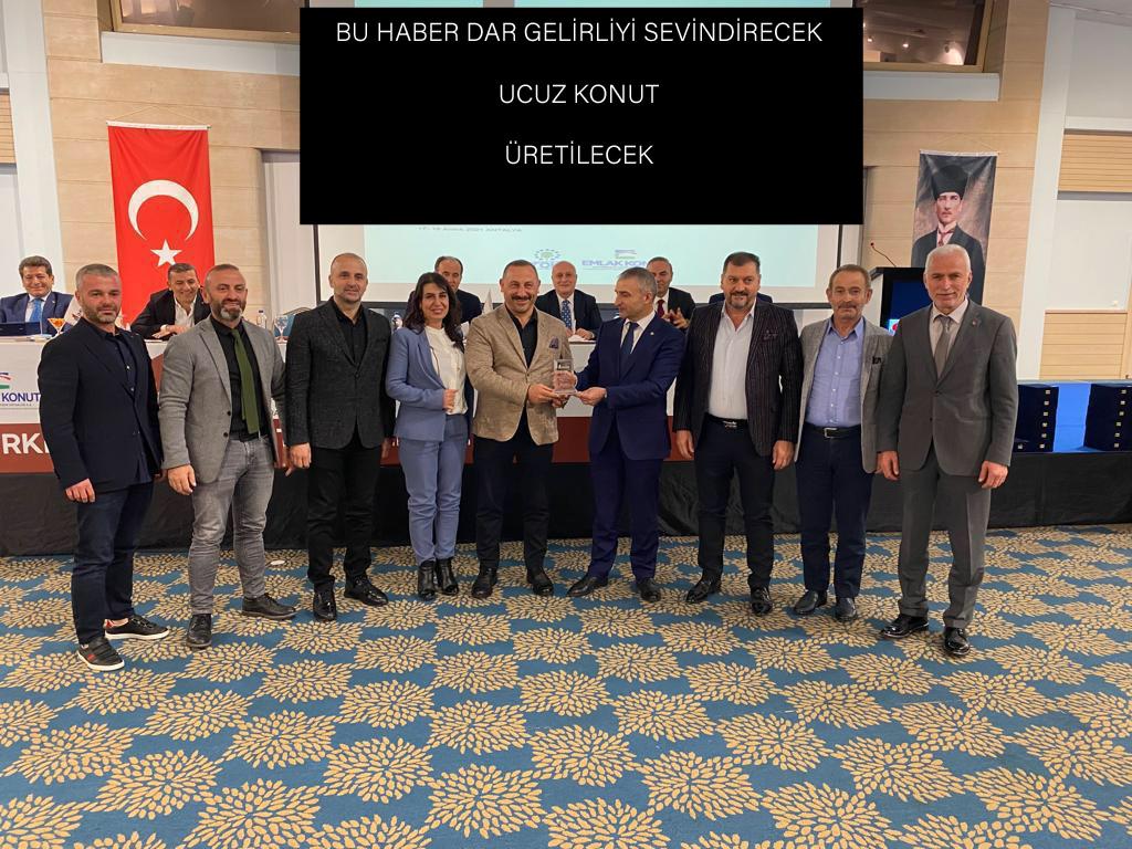 BU HABER DAR GELİRLİYİ SEVİNDİRECEK  UCUZ KONUT ÜRETİLECEK